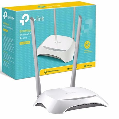 Roteador Wireless Tplink Wr840n 300mbps 2antenas T